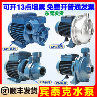 Pentax水泵意大利宾泰克CP45 CPT45旋涡泵机床泵离心泵铸铁机床泵