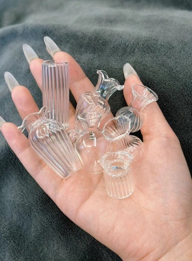 超迷你创意玻璃小花瓶3厘米高拇指花瓶特小微观高级感别致小摆件