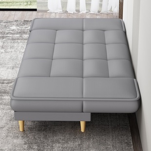 阳台皮沙发床两用折叠床客厅卧室公寓出租房小户型三人沙发单人床