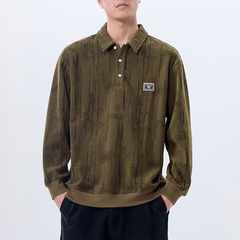 重磅POL衫卫衣男秋冬高端