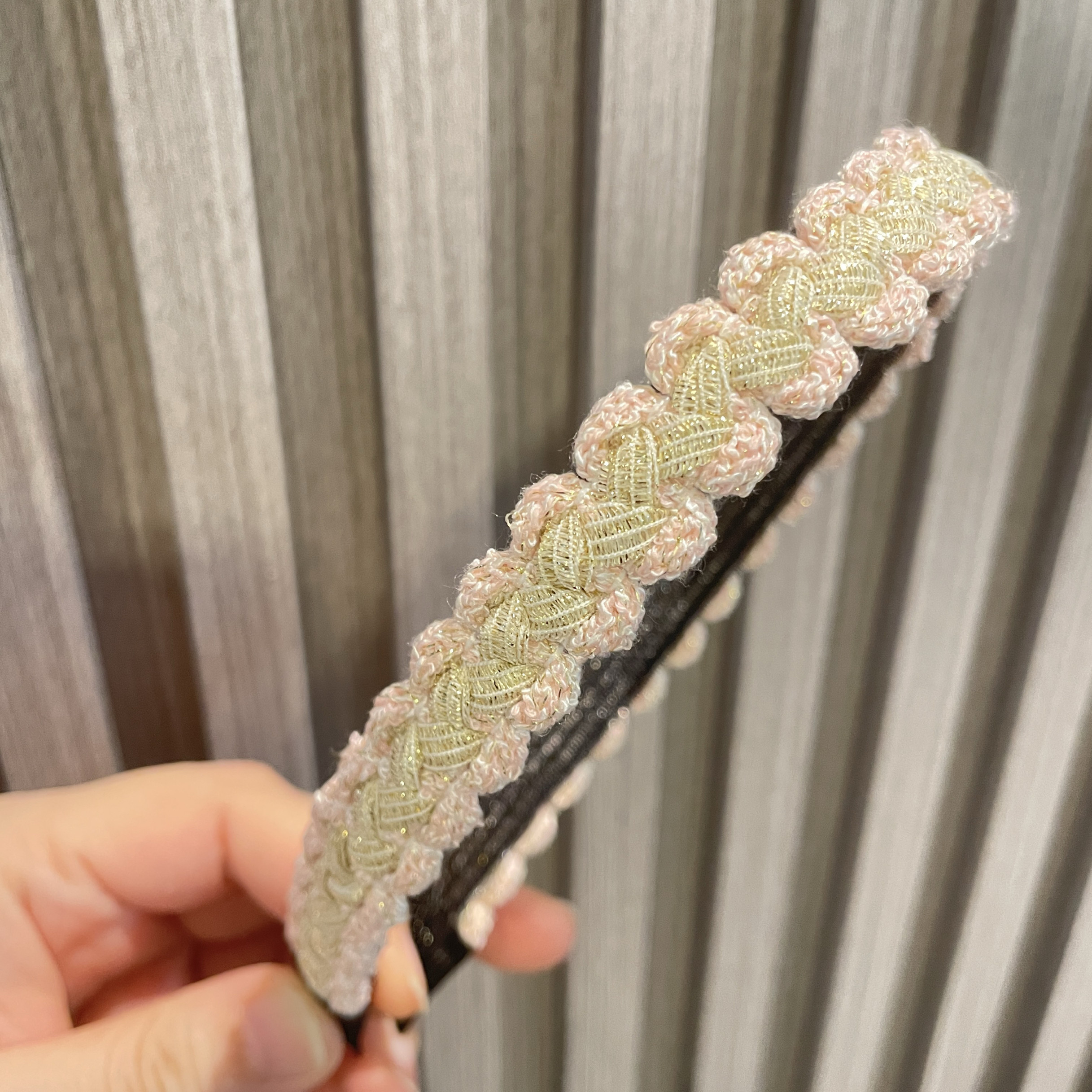 成人女童小清新刘海贴式发箍魔法贴粘发带发贴日韩时尚网红头箍