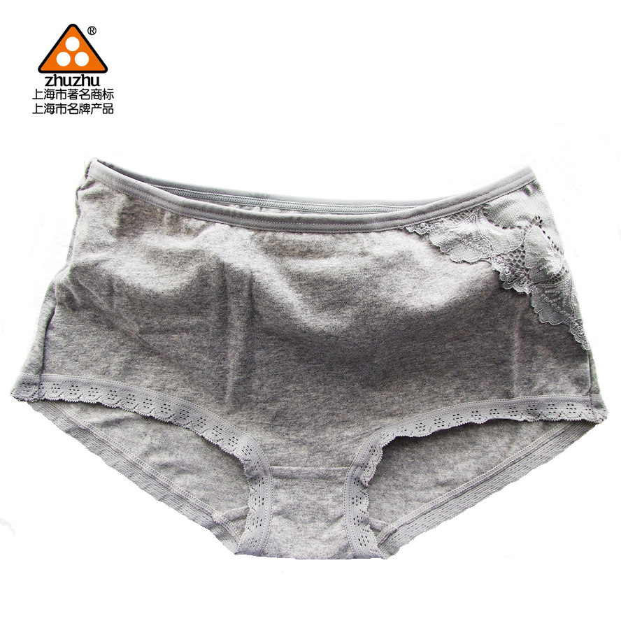 珠珠牌8614蕾丝内裤女提臀中腰