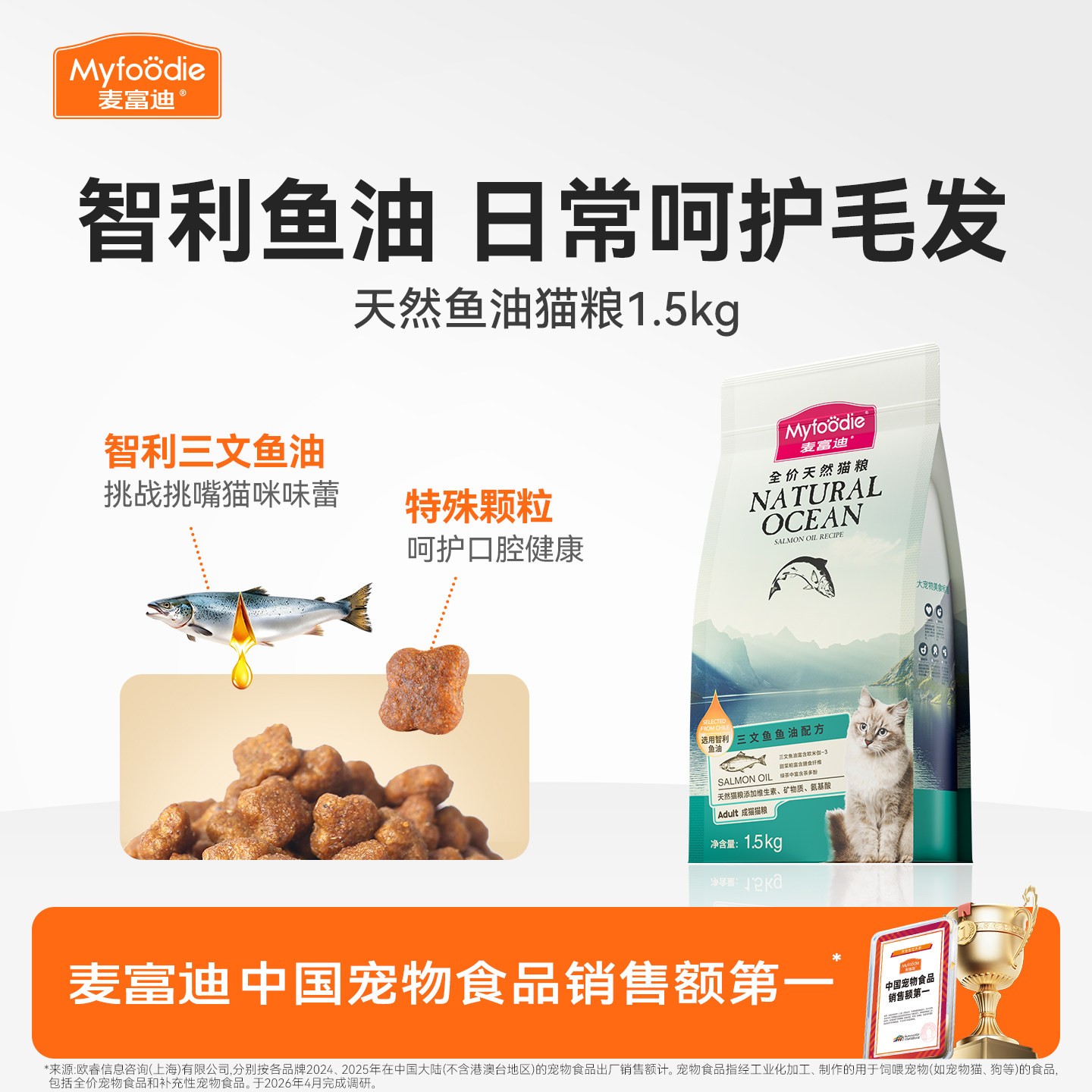 麦富迪天然鱼油成猫粮图片