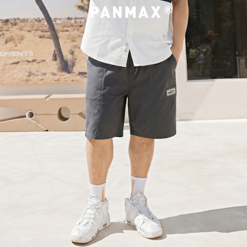 休闲直筒短裤PANMAX大码美式潮酷