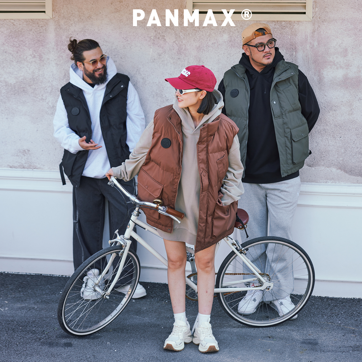 大码工装立领保暖马甲