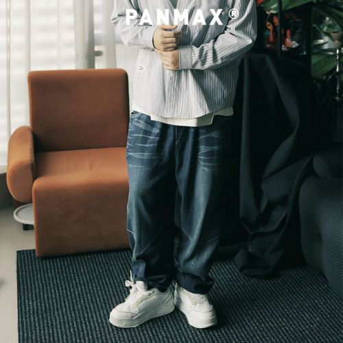 宽松束脚裤PANMAX大码男秋冬