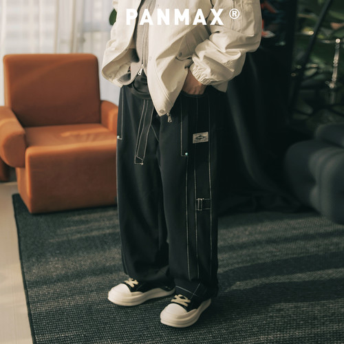 日系宽松休闲裤PANMAX大码男士