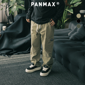 宽松直筒休闲长裤 PANMAX潮牌大码 新款 户外工装 男装 秋季