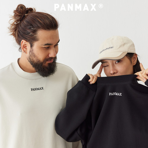 宽松长袖T恤秋冬PANMAX大码