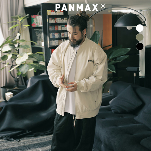 棒球领夹克PANMAX大码美式机能