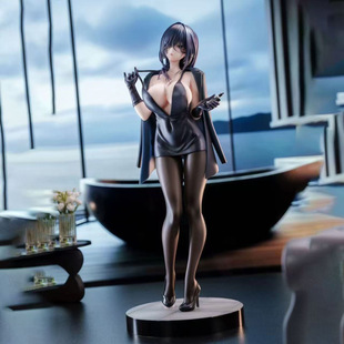 二次元美少女 横山石见 黑礼服 可拆卸批发披风  动漫手办
