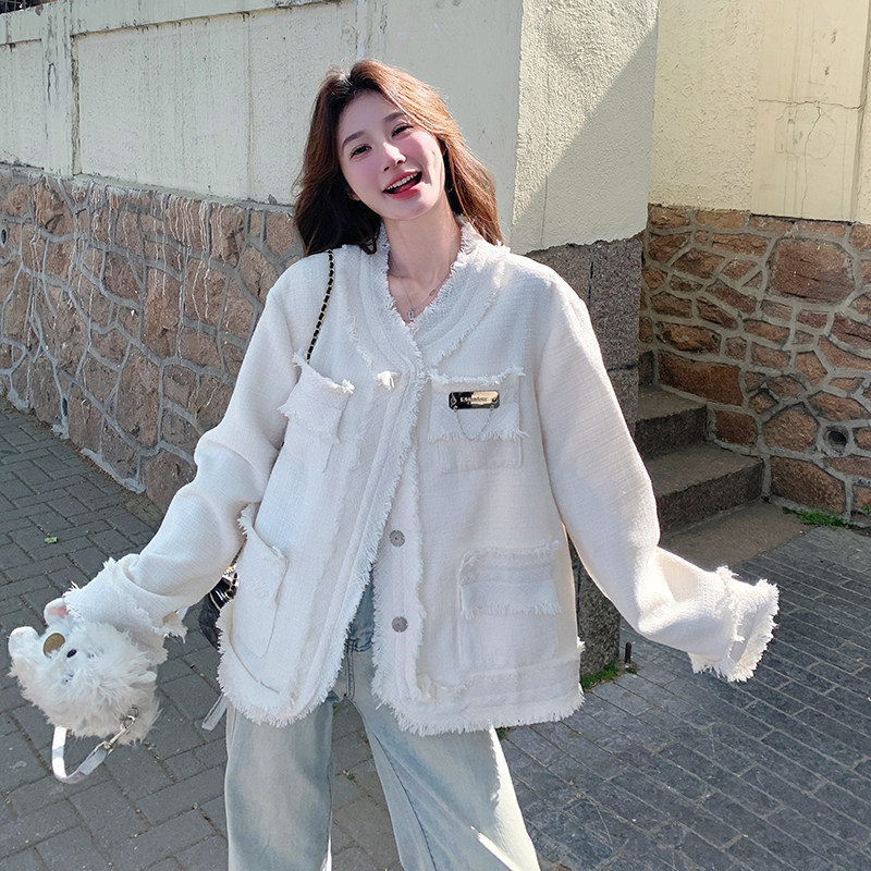 档口现货数据好小香风外套,女装短外套,2B187