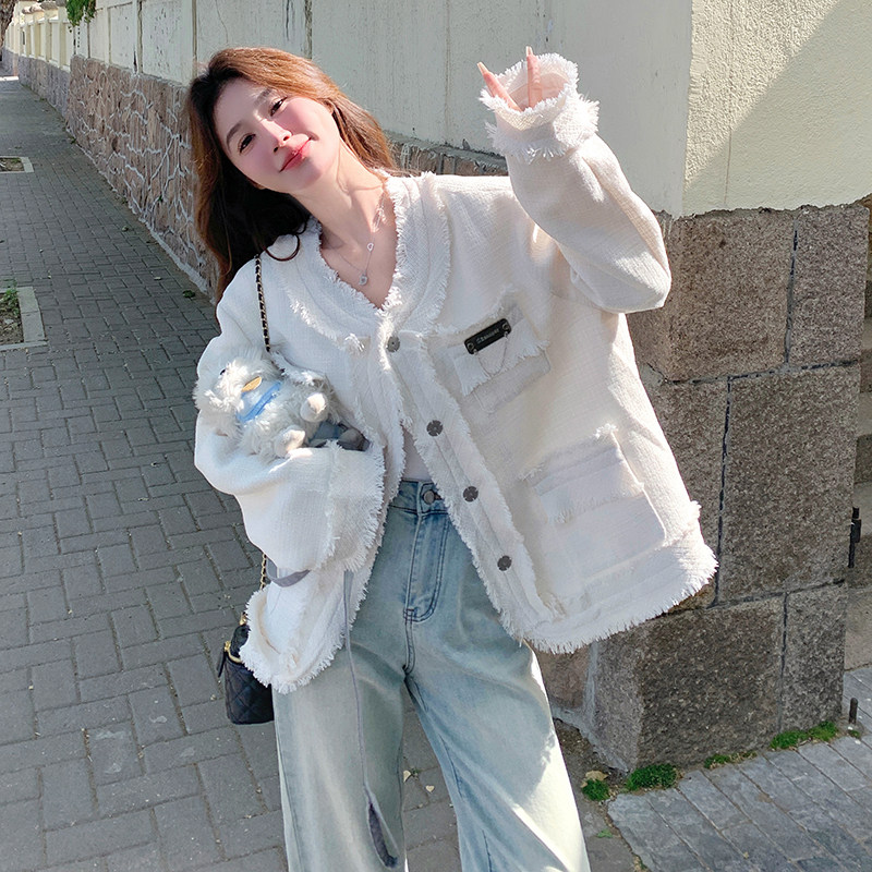 档口现货数据好小香风外套,女装短外套,2B187