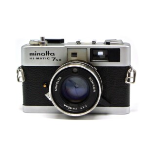 日本 美能达 Minolta 7sII 旁轴相机带 40/1.7 镜头 七剑之一