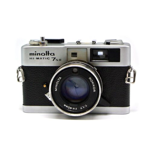 日本 美能达 Minolta 7sII 旁轴相机带 40/1.7 镜头 七剑之一