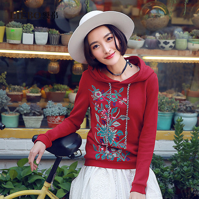 裂帛2024秋冬新品套头卫衣51EO0347