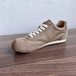 低帮透气德训单鞋 日系简约真皮休闲鞋 软底阿甘鞋 街头滑板鞋 男时尚