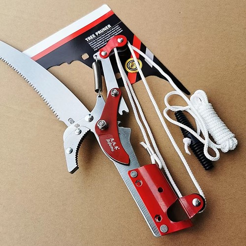 久久木高档高空剪高枝剪修枝剪白高齿轮加固款锋利持久耐用岡弘木