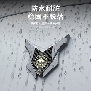 凯威MBP Feelink S150全金属不锈钢立体车标贴 改装质感提升配件