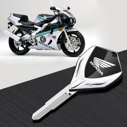 适用新大洲本田CBR250/VFR/RVF/RVF400/CBR250RRMC22摩托金属钥匙