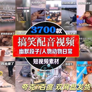 搞笑宠物对话配音解说素材抖音快手旁白讲解剪辑自媒体热门短视频