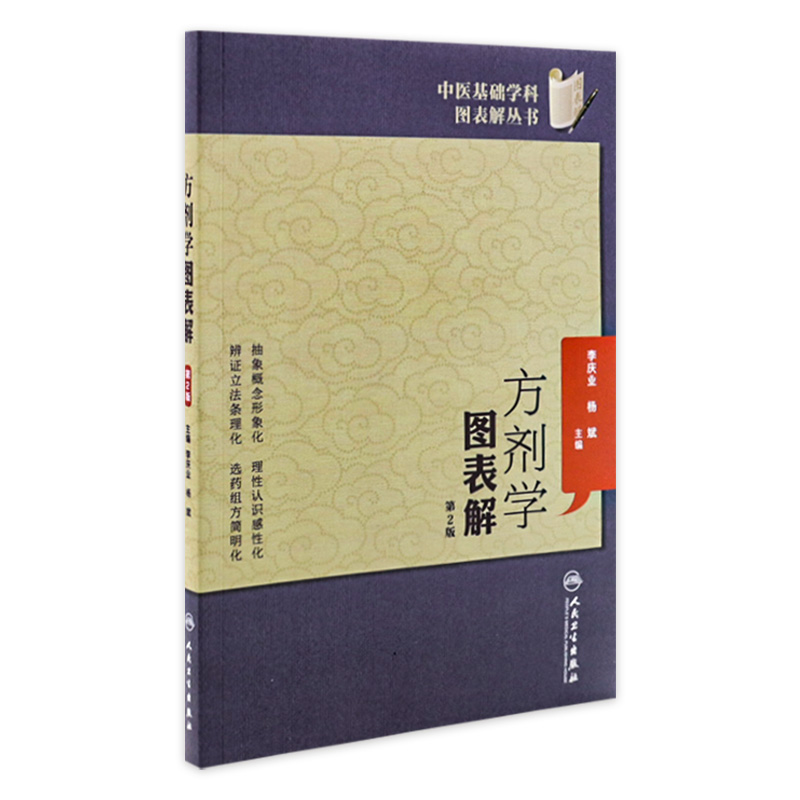 方剂学图标解 第2版 中医基础学科图标解丛书 李庆业 杨斌 主编 人民卫生出版社 9787117152259