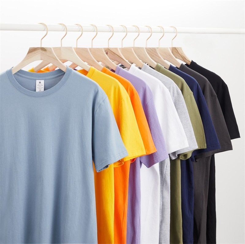 【小白家】纯棉短袖t恤男女基础款纯色内搭打底半袖白色TEE