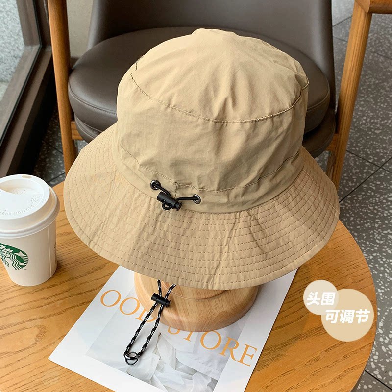 渔夫帽女儿童可收纳夏季速干登山帽户外遮阳帽子男士遮阳帽