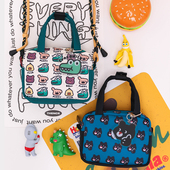 数据线充电宝移动硬盘收纳包个性 CCD相机包迷你斜挎包潮 防水数码