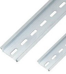 特米乐  国标C45铝导轨U型1.0厚TH35-7.5MM 1米长电气安装DIN导轨