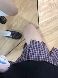 星星抱月球 jk制服格裙日系成品布/玫玫/tr学院风小格子半身裙女