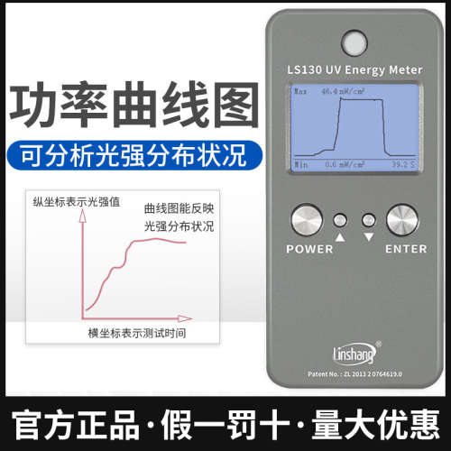 林上LS120/LS130紫外线灯能量测试仪uv能量计140紫外能量计int150
