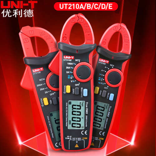 UIN-T优利德UT210A UT210B/C万用表UT210D/210EPRO交/直流钳表