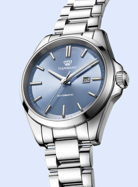 新年礼物 天王表好彩夜光大表盘手表女机械表时尚彩盘手表51586