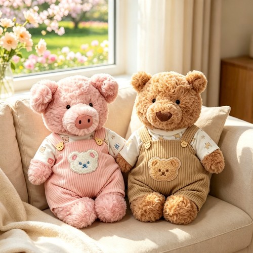 jellycat巴塞罗熊衣服medium巴塞罗那熊手作娃衣背带裤婚纱西装