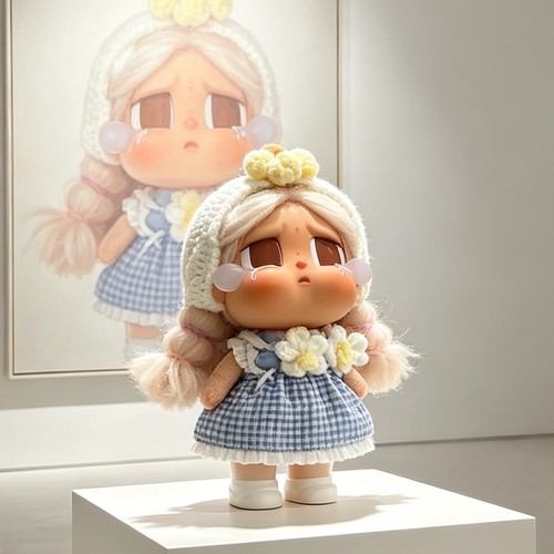 哭娃crybaby娃衣vacation度假玩偶服装沙滩小憩衣裙子背带裤套装