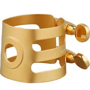 日本石森金属卡子红铜玫瑰金镀金沙金单簧管中音萨克斯胶木笛头用