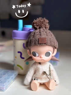 Zsiga可动人偶娃衣 向往之处1/8 嘎子姐白色毛衣套装冷帽秋冬新款