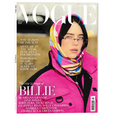 潮流期刊杂志 Vogue服饰与美容杂志 可选 Eilish 英文版 Billie 明星时尚 2025年5月封面 比莉・艾利什