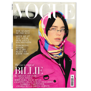 【可选】英文版 Vogue服饰与美容杂志 2025年5月封面 Billie Eilish 比莉・艾利什   英文版明星时尚潮流期刊杂志