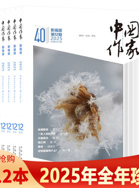 套餐9本中国作家影视杂志
