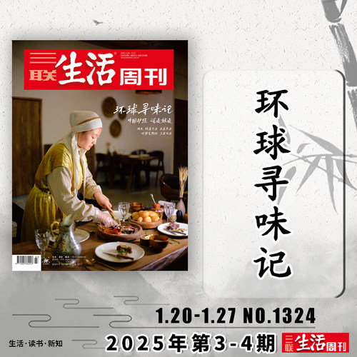 三联生活周刊杂志 2025年第3/4期合刊 环球寻味记 中国护照 说走就走 埃及 格鲁吉亚 亚美尼亚  新知时事新闻文化人文高考知识读者