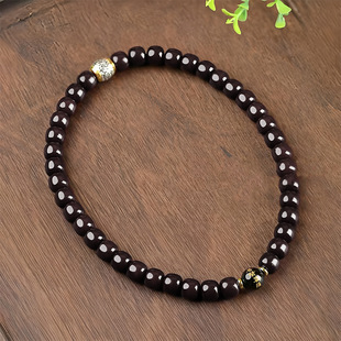 天然溏心老料菩提双圈手串十二生肖八大守护神菩提根手链佛珠