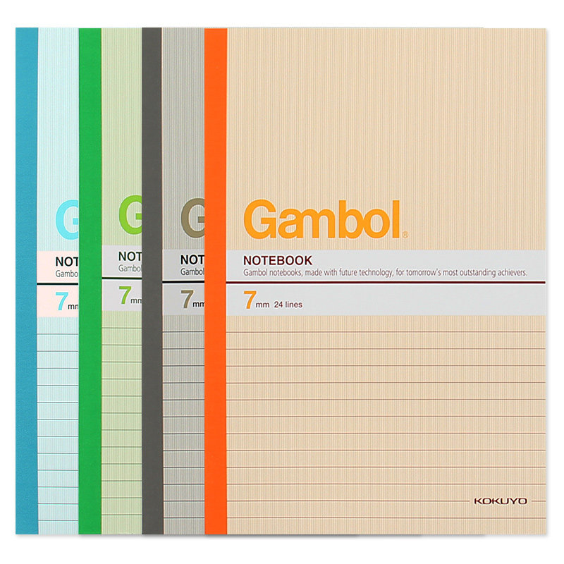 国誉Gambol渡边B5 40/50/60/80/100页无线装订记事本 笔记本