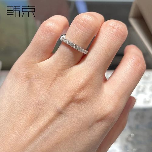 钛钢戒指 爆闪经典戒指女百搭叠戴食指环个性小众设计感不掉色