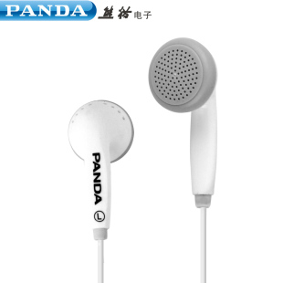 013耳机耳塞式 线长1.2米MP3手机耳机收音机立体声 熊猫 PANDA