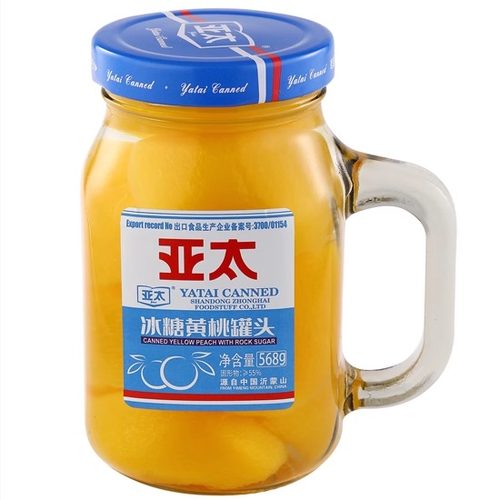 亚太冰糖水果罐头新鲜美味