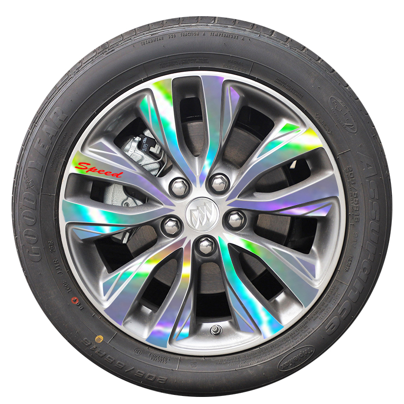 适用21款英朗轮毂贴纸轮廓个性改装GTXT车轮钢圈拉花划痕保护膜