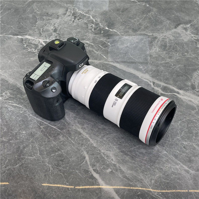 单反5D4套机模型摆件 家居装饰可定制型号标抖音道具单反相机模型