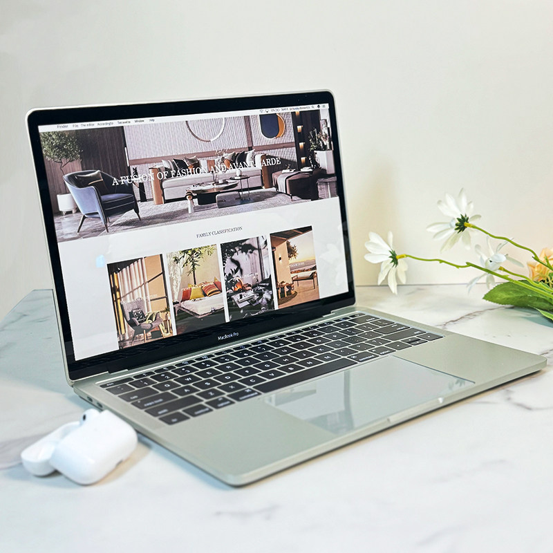 假电脑仿真13寸MacPro/超薄笔记本模型表演家居道具/就送鼠标和垫